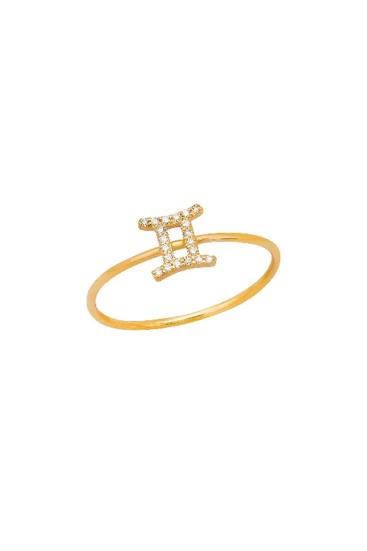 Your Perfect Accessory At The Perfect Price Diamond Gemini Ring