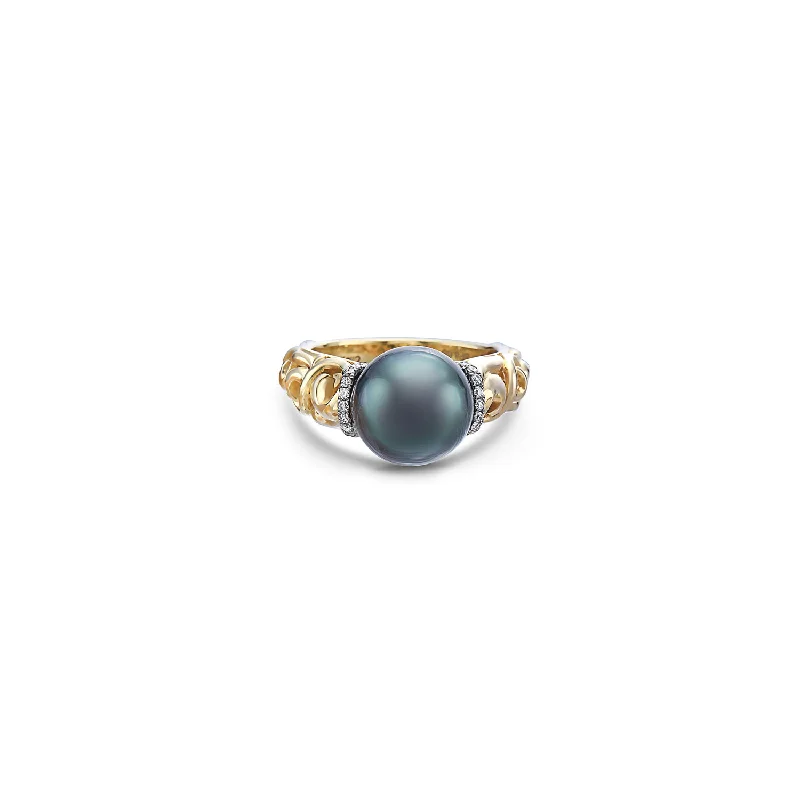 Last Chance To Grab Your Favorite Jewelry At A Discount Diamond Ivy Pearl Ring