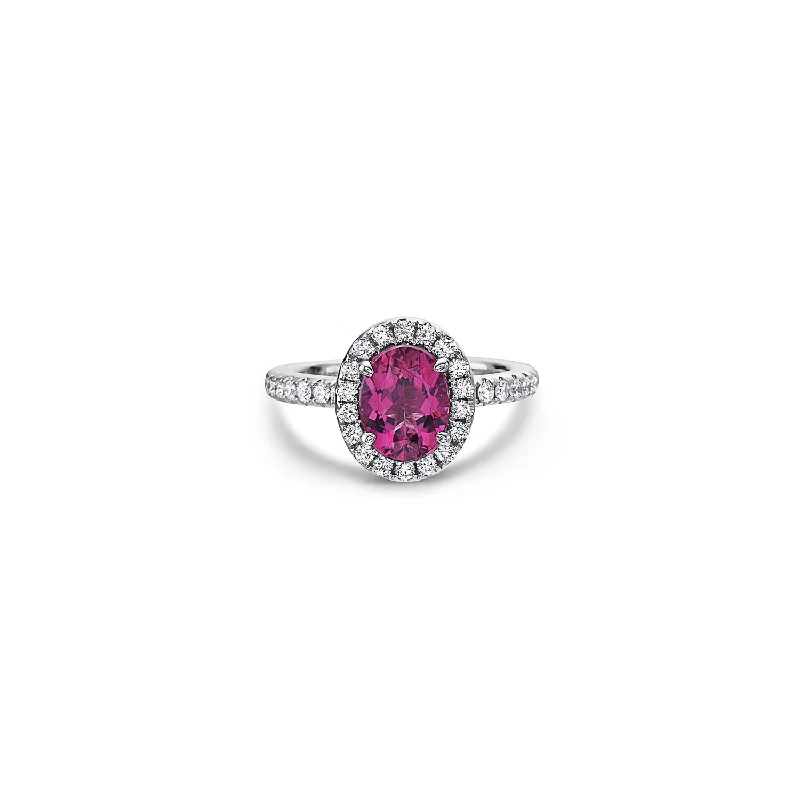 Premium Jewelry, Premium Discounts – Act Fast Pastel Diamond Petit Oval Ring