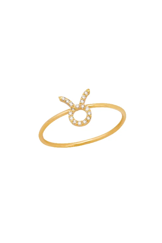 Must-Have Jewelry At Irresistible Discounts Diamond Taurus Ring