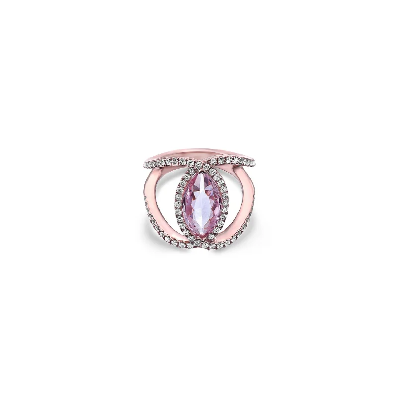 Beautiful Jewelry, Breathtaking Discounts – Hurry In Pastel Diamond Regal Ring