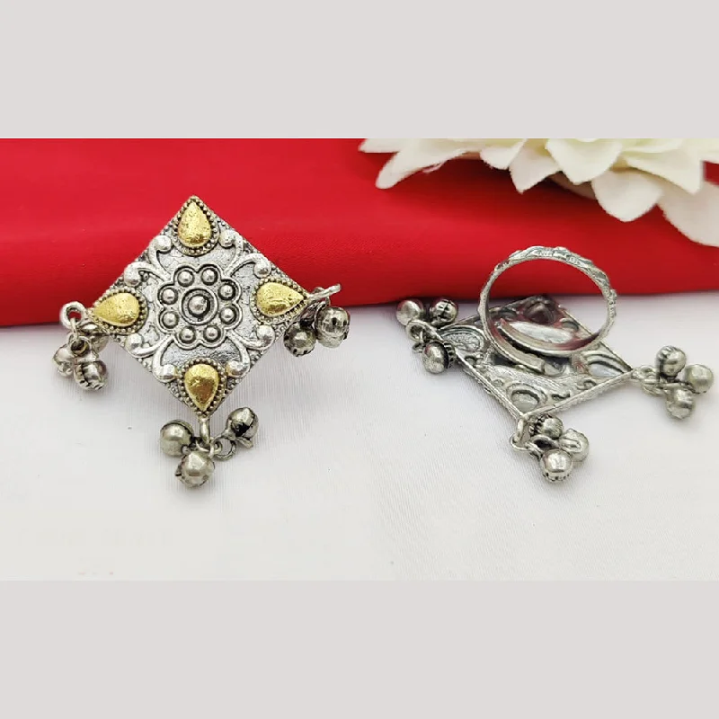 Shop High-Quality Jewelry At Jaw-Dropping Discounts Fancyla 2 Tone Plated Ghungroo Rings