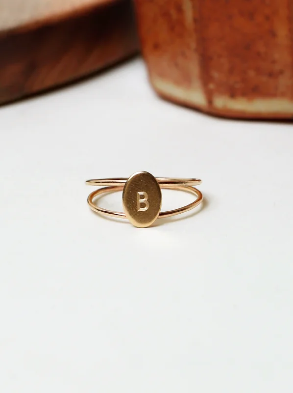 Luxury Jewelry Without The Luxury Price Tag Initial Halo Ring