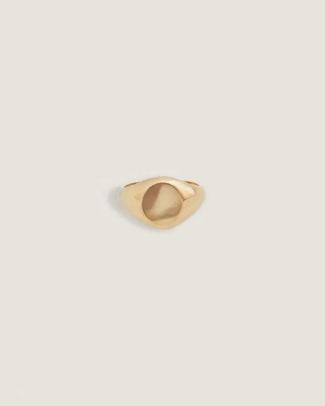 Eco-Friendly Sustainable Jewelry For Conscious Buyers Bold Classic Signet Ring