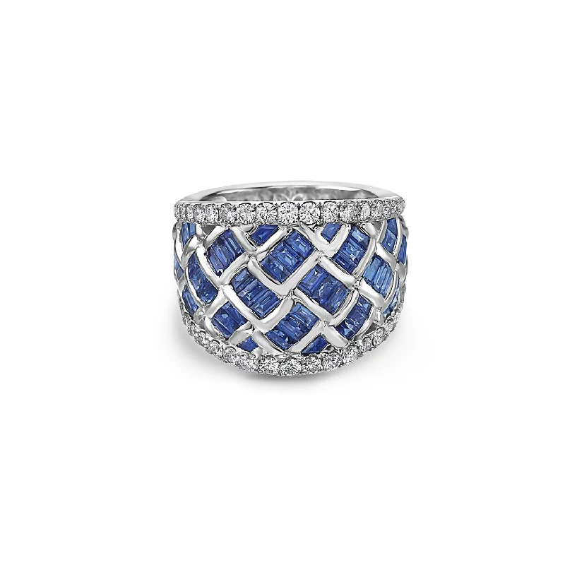 Bold And Beautiful Jewelry Now At Irresistible Prices Krypell Collection Diamond Basket Weave Ring