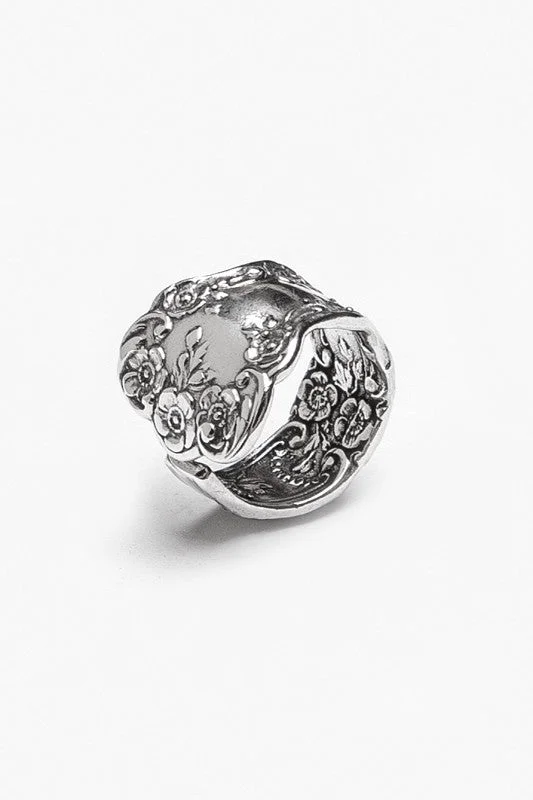 Shop Handcrafted Jewelry At Special Promotional Rates Lady Helen Sterling Silver Spoon Ring
