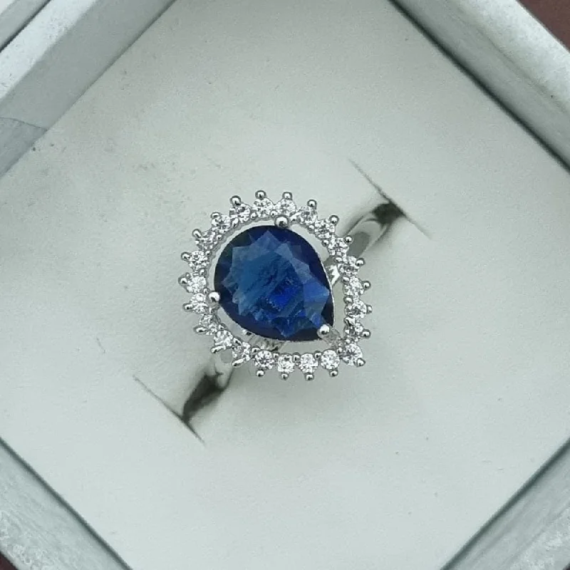 Premium Jewelry At Special Low Prices For A Limited Time Lucentarts Jewellery Silver Plated Crystal Stone Adjustable Rings Premium Jewelry At Special Low Prices For A Limited Time Lucentarts Jewellery Silver Plated Crystal Stone Adjustable Rings