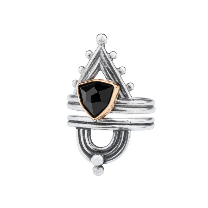 Everyday Jewelry Essentials Now On Sale Onyx Ascension Ring Set