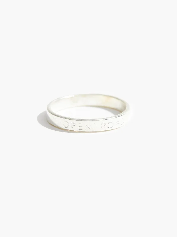 Luxury Jewelry Sale – Sparkle For Less Open Road Beam Ring