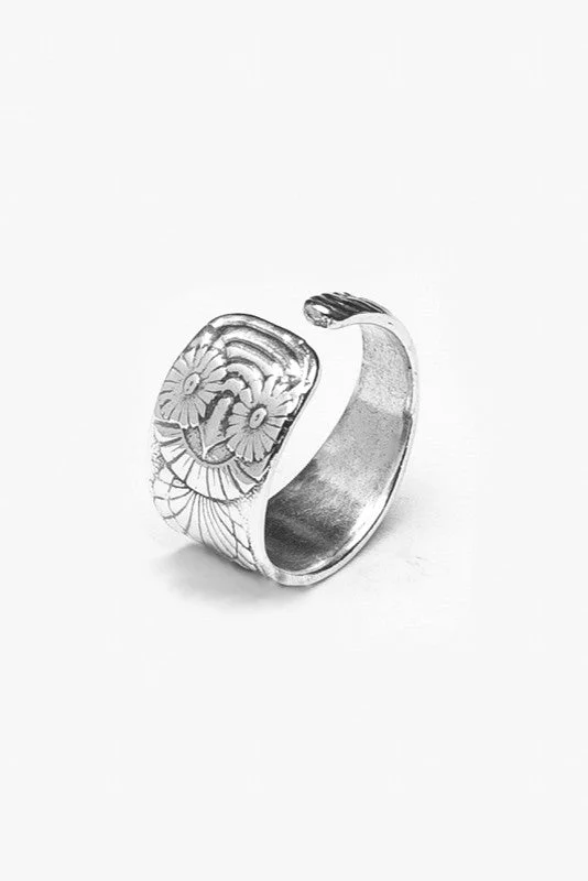 Luxury Jewelry At Budget-Friendly Prices – Grab Yours Now Owl Sterling Silver Spoon Ring