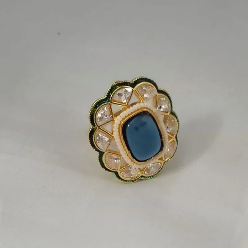 Unmissable Jewelry Sale – Shop Before It's Too Late Padmawati Bangles Gold Plated Polki Kundan And Pearls Adjustable Ring Unmissable Jewelry Sale – Shop Before It's Too Late Padmawati Bangles Gold Plated Polki Kundan And Pearls Adjustable Ring