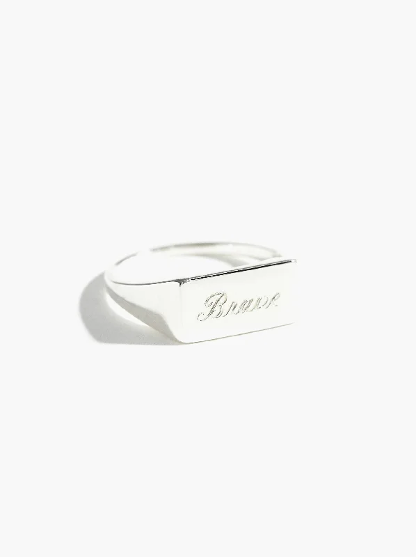 Dazzle In Elegance With Our Biggest Jewelry Sale Rectangle Signet Ring