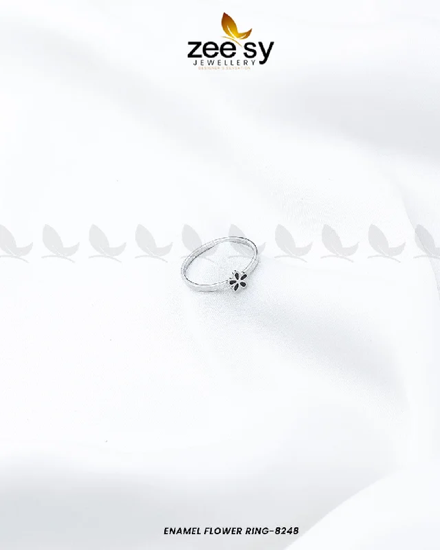 Elevate Your Jewelry Collection With Limited-Time Savings Enamel flower Ring-8248