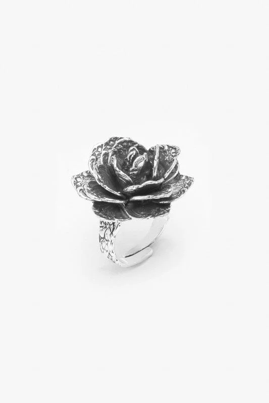 Shop Dazzling Rings, Earrings, And More At Special Discounts Rose Flower Spoon Ring Shop Dazzling Rings, Earrings, And More At Special Discounts Rose Flower Spoon Ring