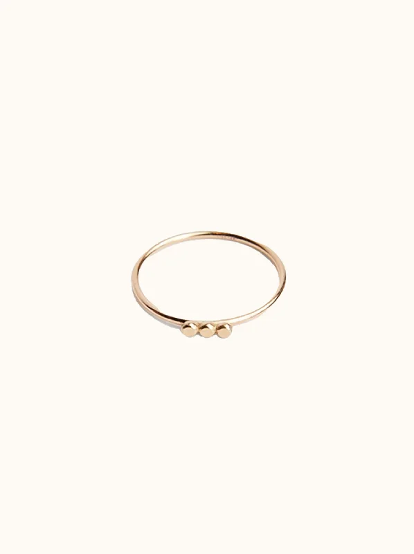 Shop Trending Jewelry With Exclusive Savings Selma Three Dot Stacking Ring