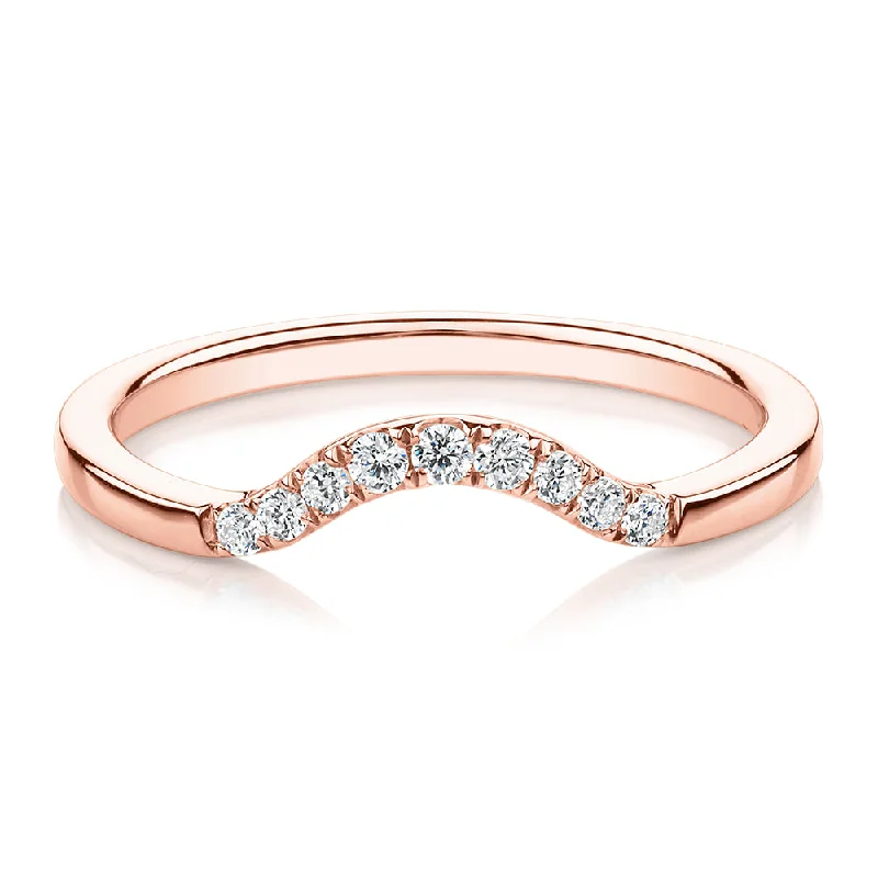 Timeless Beauty, Unbeatable Deals – Jewelry Sale On Wedding or eternity band in 10 carat rose gold