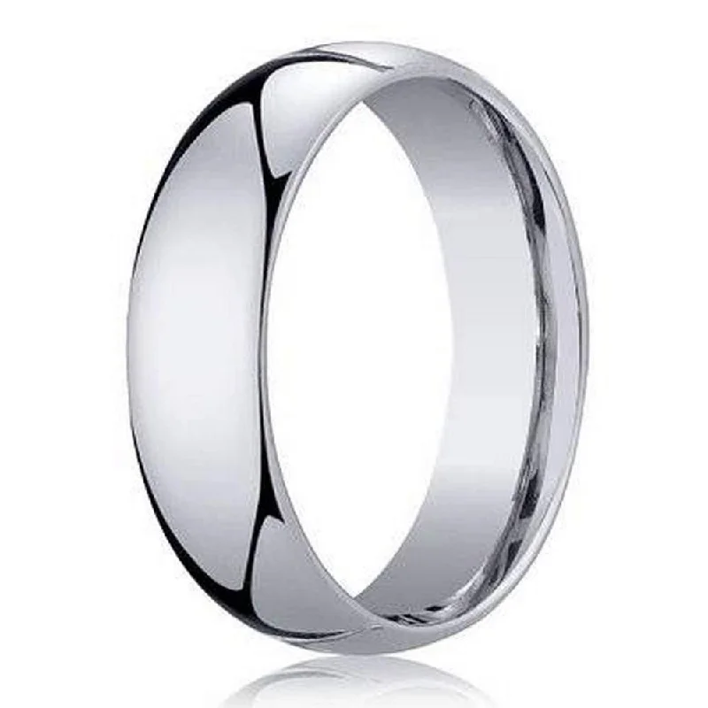 Discounted Jewelry For A Glamorous Look Men's Wedding Band in 950 Platinum, Classic Design- 5mm