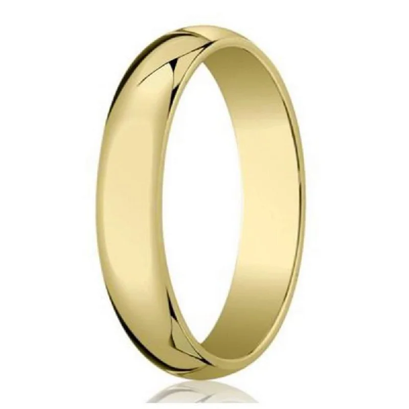 Flash Jewelry Sale – Get Stunning Pieces At Low Prices Men's Designer Wedding Ring in 18K Yellow Gold, Polished Dome | 5mm Flash Jewelry Sale – Get Stunning Pieces At Low Prices Men's Designer Wedding Ring in 18K Yellow Gold, Polished Dome | 5mm
