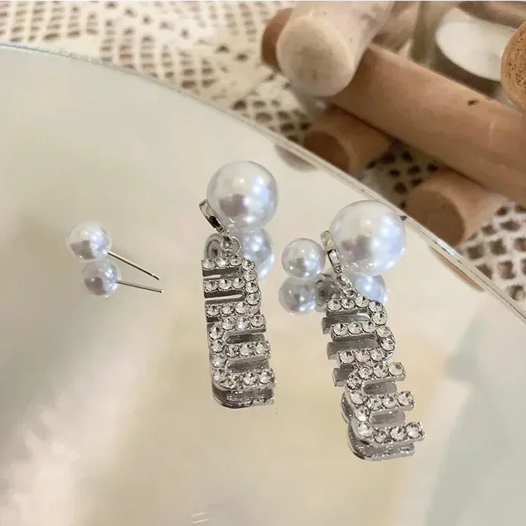 Discounted Jewelry For A Glamorous Look Simulated Round Pearl Earrings for Women 465746 Discounted Jewelry For A Glamorous Look Simulated Round Pearl Earrings for Women 465746