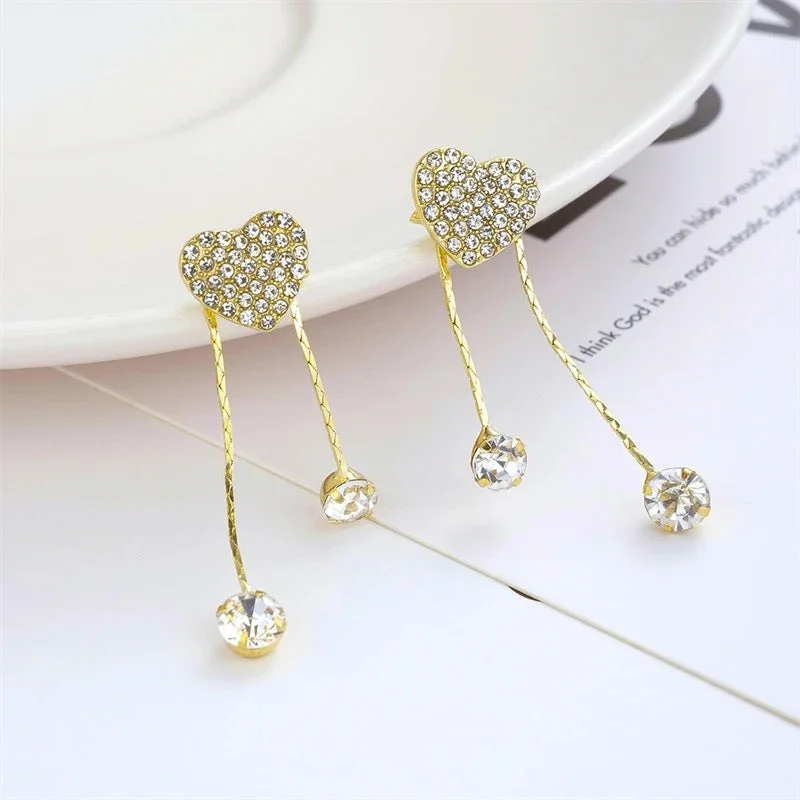 Fashion-Forward Jewelry At Incredible Prices Sparkling Long Tassels Dangle Earrings For Women 498923 Fashion-Forward Jewelry At Incredible Prices Sparkling Long Tassels Dangle Earrings For Women 498923