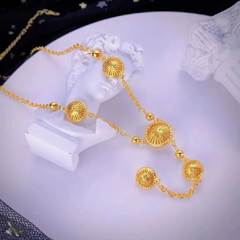 Flash Sale On Stunning Jewelry – Don't Miss Out Yellow Gold Color Pendant Necklace X5060005