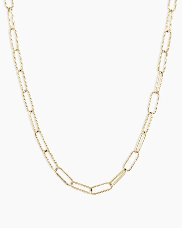 Modern Statement Jewelry For Bold Styling 14k Gold Parker Necklace