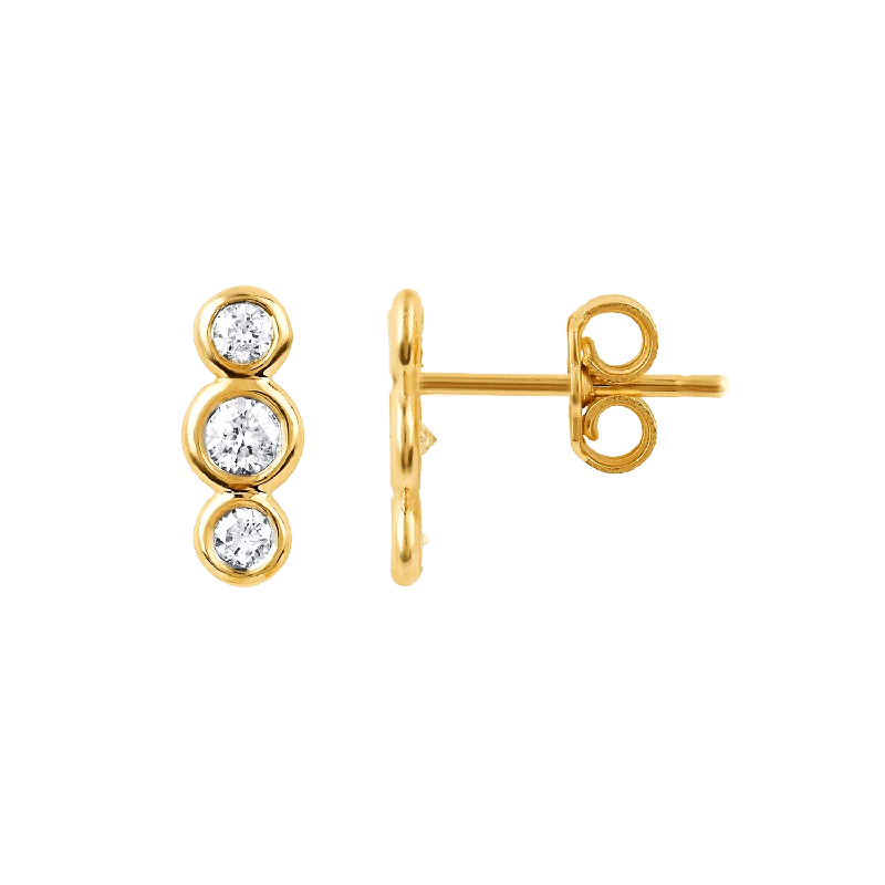 Elegant Jewelry Styles At Budget-Friendly Prices Cirque Moyen Mini Trio Earrings