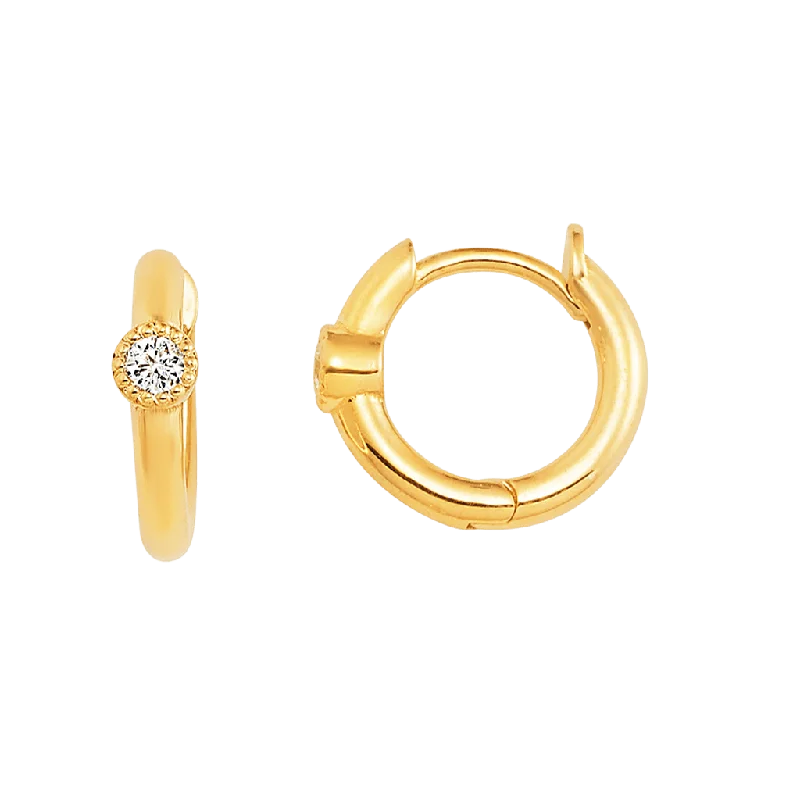 Save On Luxury Jewelry Pieces – Limited-Time Offers Shapes Round Huggie Earrings