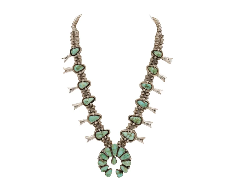 Exclusive Gemstone Jewelry At Special Prices Sonoran Turquoise Squash Blossom Necklace | Joelias Draper Exclusive Gemstone Jewelry At Special Prices Sonoran Turquoise Squash Blossom Necklace | Joelias Draper