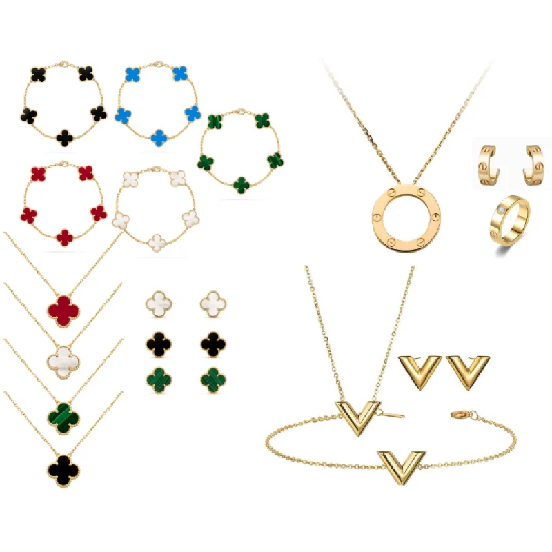 Unmissable Discounts On Timeless Jewelry Pieces 5 Stainless Steel Sets