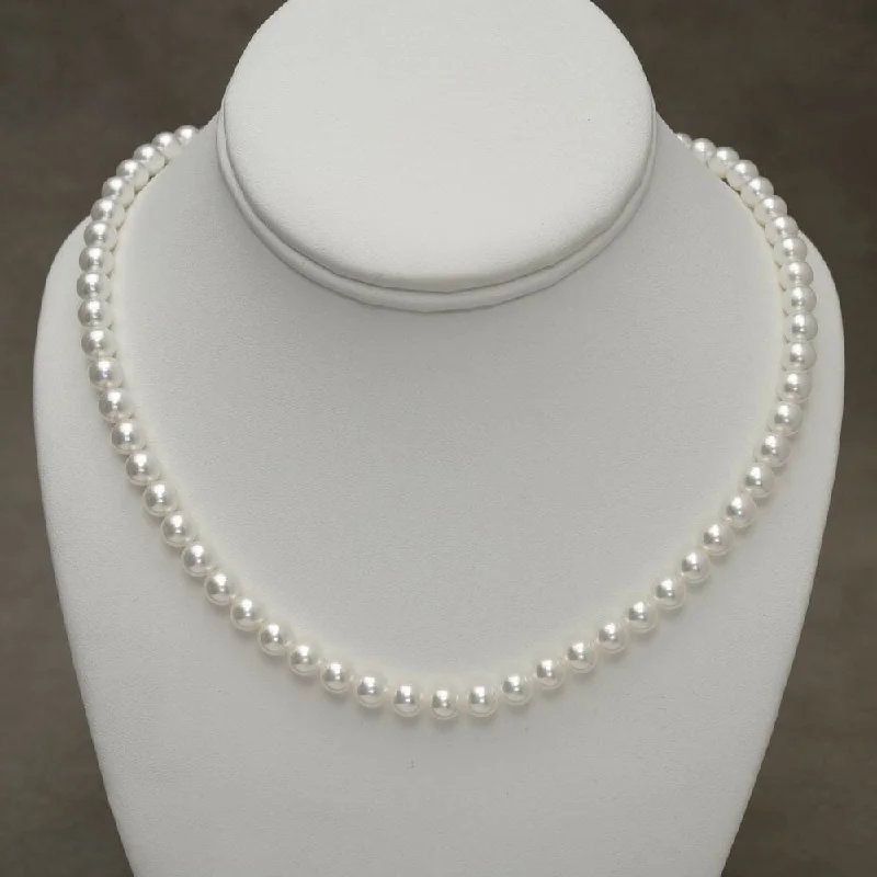 Best Jewelry Deals – Shop Premium Pieces At Great Prices 6.50-6.96 mm GIA Certified Hanadama Akoya Pearl Necklace