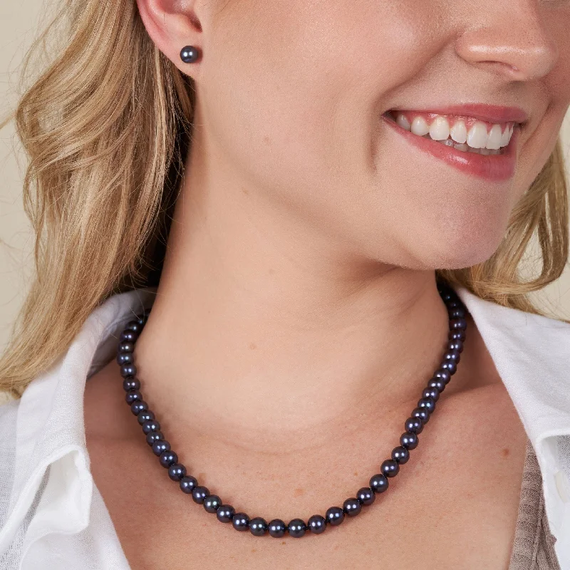 Exclusive Jewelry Discounts – Shop Now For Savings 6.5-7.0 mm 18 Inch AAA Black Freshwater Pearl Necklace Exclusive Jewelry Discounts – Shop Now For Savings 6.5-7.0 mm 18 Inch AAA Black Freshwater Pearl Necklace