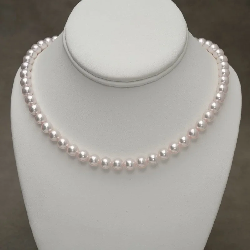 Flash Deals On Fine Jewelry – Shop Before It's Gone 7.50-7.95 mm GIA Certified Hanadama Akoya Pearl Necklace Flash Deals On Fine Jewelry – Shop Before It's Gone 7.50-7.95 mm GIA Certified Hanadama Akoya Pearl Necklace