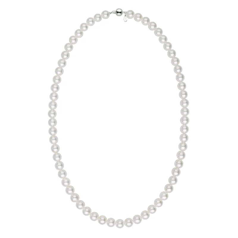Waterproof Stainless Steel Jewelry For Lasting Beauty 6.53-7.01 mm GIA Certified Hanadama Akoya Pearl Necklace Waterproof Stainless Steel Jewelry For Lasting Beauty 6.53-7.01 mm GIA Certified Hanadama Akoya Pearl Necklace