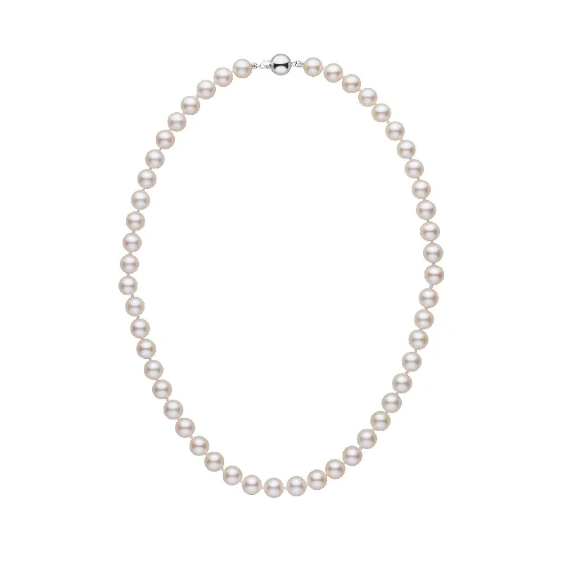 Dainty And Elegant Jewelry Now At Reduced Prices 7.0-7.5 mm White Akoya 16 inch AA+ Pearl Necklace Dainty And Elegant Jewelry Now At Reduced Prices 7.0-7.5 mm White Akoya 16 inch AA+ Pearl Necklace