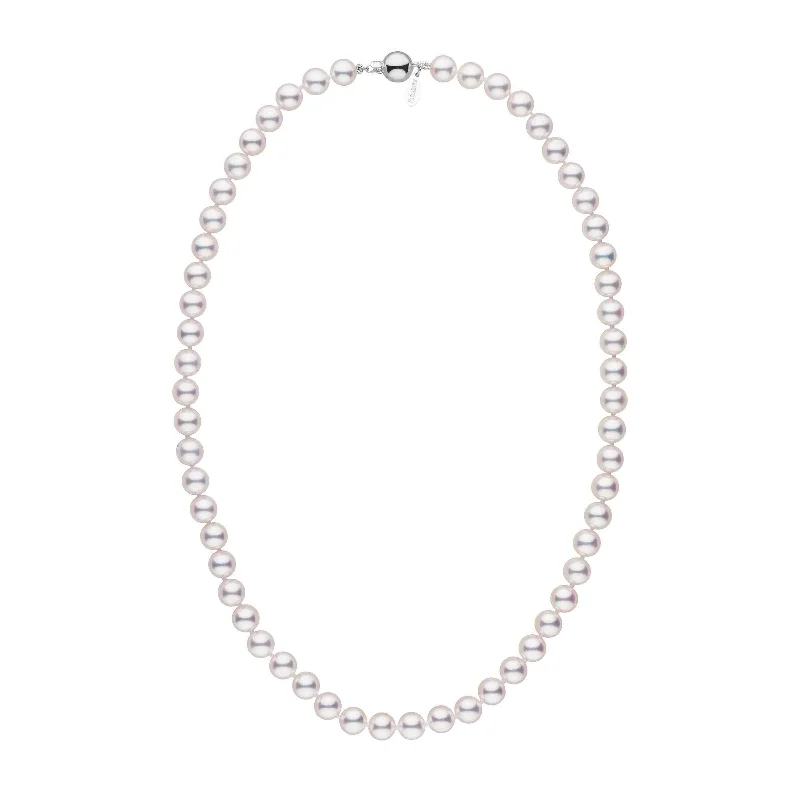 Your Dream Jewelry At Dream Prices – Shop Now 7.0-7.5 mm 18 Inch White Hanadama Akoya Pearl Necklace Your Dream Jewelry At Dream Prices – Shop Now 7.0-7.5 mm 18 Inch White Hanadama Akoya Pearl Necklace