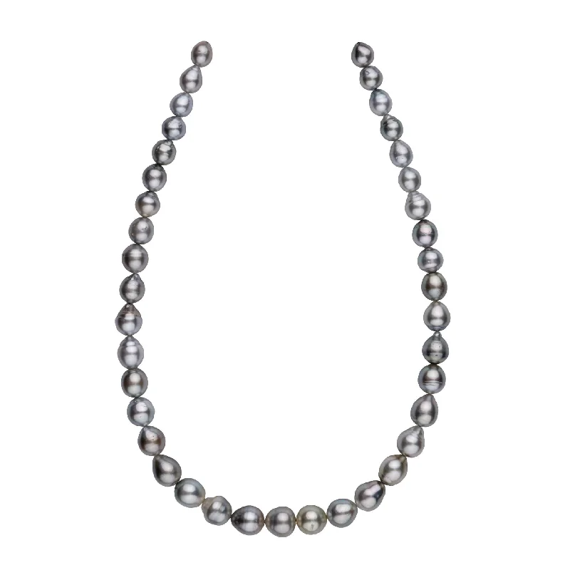 Best Jewelry Deals – Premium Quality At Exclusive Discounts 8.0-10.8 mm AA+ Pastel Silver Tahitian Drop Pearl Necklace Best Jewelry Deals – Premium Quality At Exclusive Discounts 8.0-10.8 mm AA+ Pastel Silver Tahitian Drop Pearl Necklace