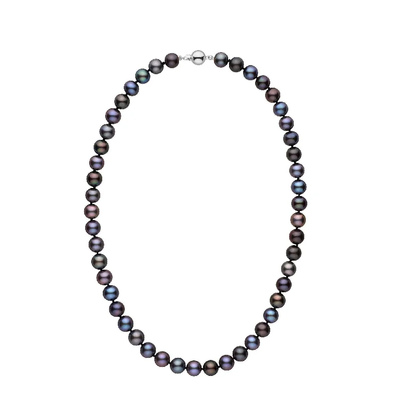 Affordable Glamour – Premium Jewelry At Special Prices 8.5-9.0 mm 18 Inch AA+ Black Freshwater Pearl Necklace Affordable Glamour – Premium Jewelry At Special Prices 8.5-9.0 mm 18 Inch AA+ Black Freshwater Pearl Necklace