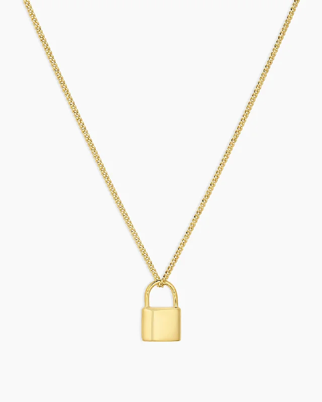 Once-A-Year Jewelry Deals – Shop Before They’Re Gone Bespoke Kara Padlock Necklace