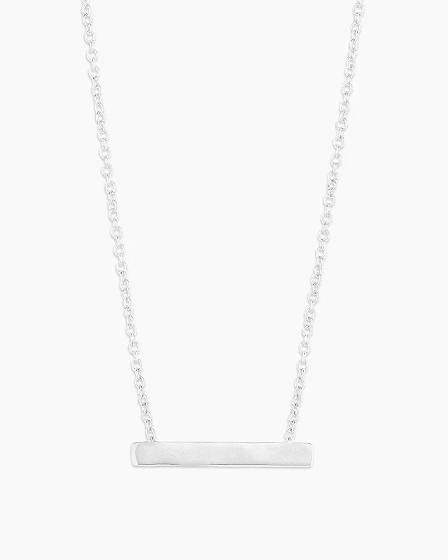 Affordable Glamour – Must-Have Jewelry At Special Rates Bespoke Plate Necklace (silver) Affordable Glamour – Must-Have Jewelry At Special Rates Bespoke Plate Necklace (silver)