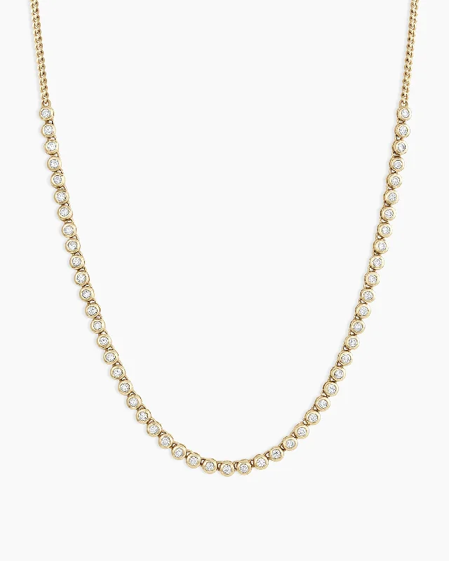 Special Jewelry Deals – Upgrade Your Collection Classic Diamond Row Necklace