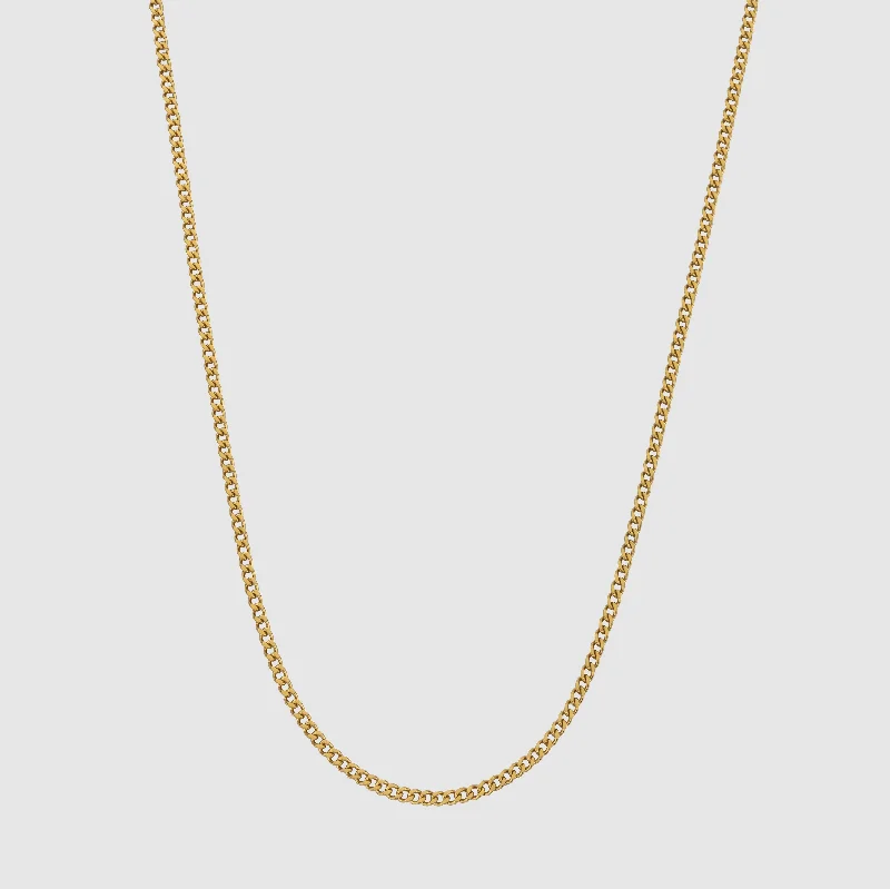 Luxury Jewelry Without The Luxury Price Tag Connell Chain (Gold) 2mm