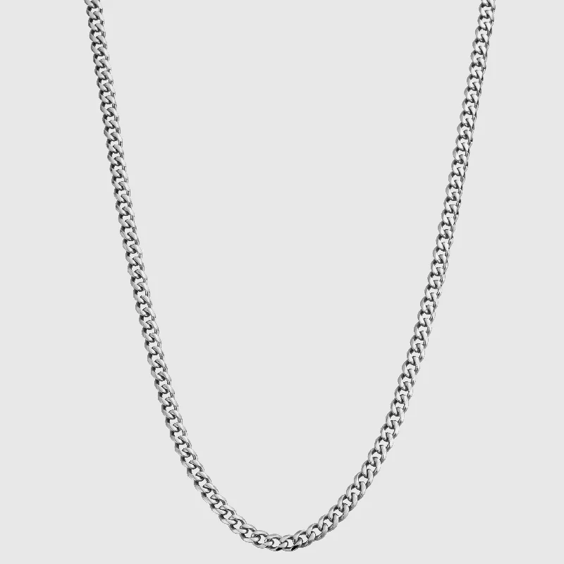 Sparkle On A Budget – Fine Jewelry For Less Cuban (Silver) 4mm