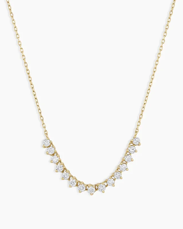 Huge Savings On Timeless Jewelry Collections Diamond Cluster Row Necklace