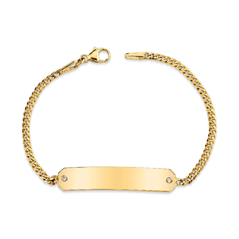 Best-Selling Jewelry Styles Now At Exclusive Discounts Cuban Link Diamond ID Bracelet
