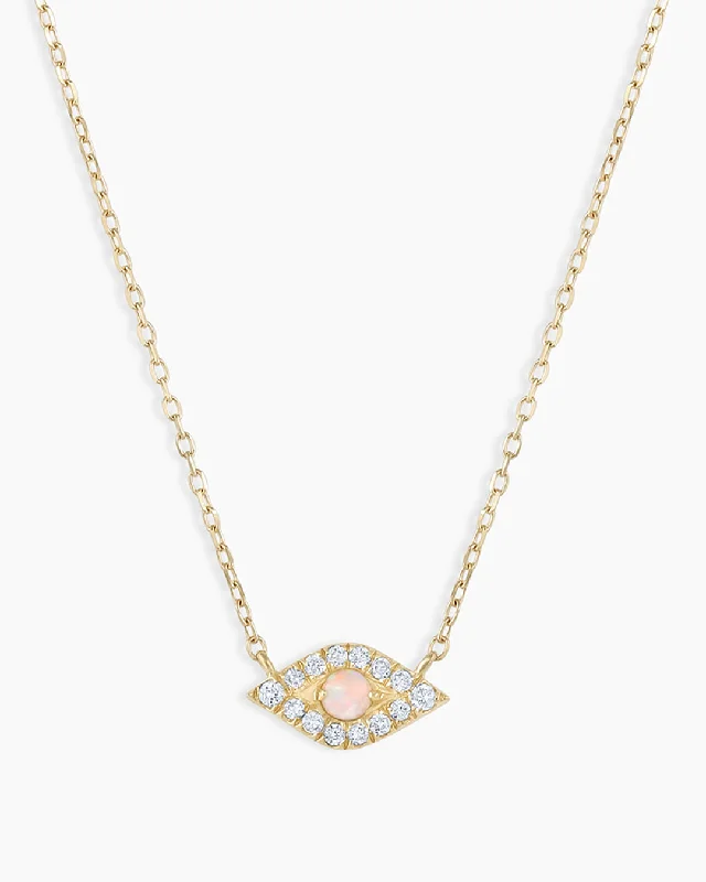 Shine Bright With Our Special Jewelry Promotions Diamond Evil Eye Necklace