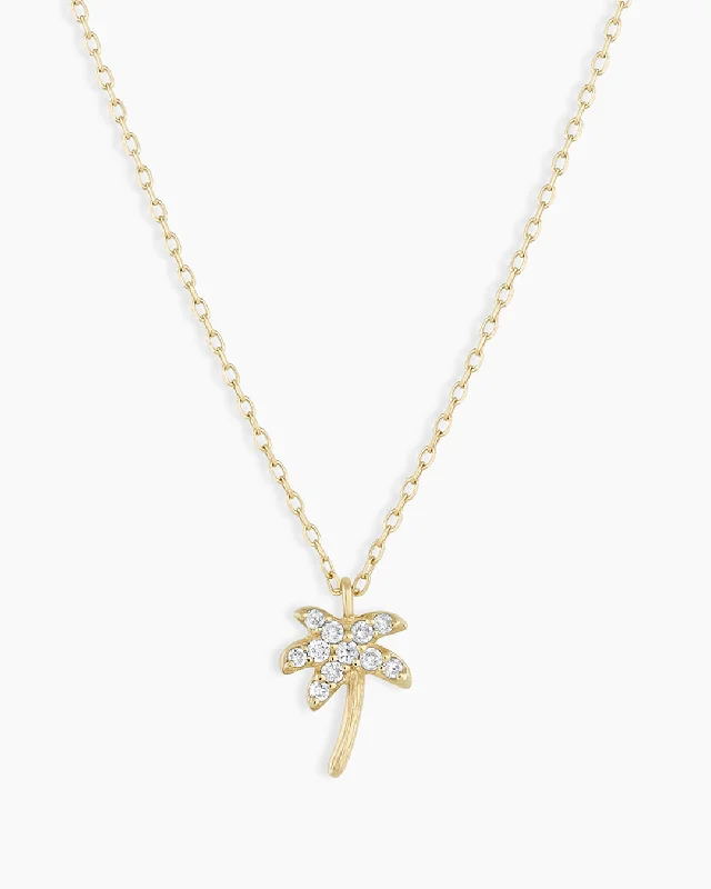 Flash Sale On Stunning Jewelry – Don't Miss Out Diamond Palm Necklace