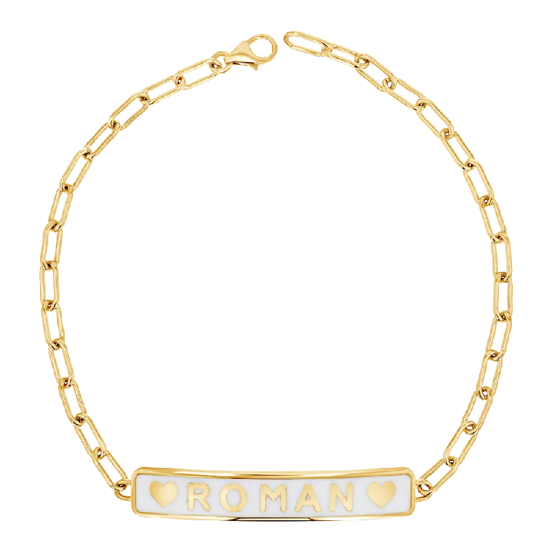 Limited-Time Jewelry Sale – Don't Miss Out On Dazzling Discounts Custom Enamel ID Bracelet Limited-Time Jewelry Sale – Don't Miss Out On Dazzling Discounts Custom Enamel ID Bracelet
