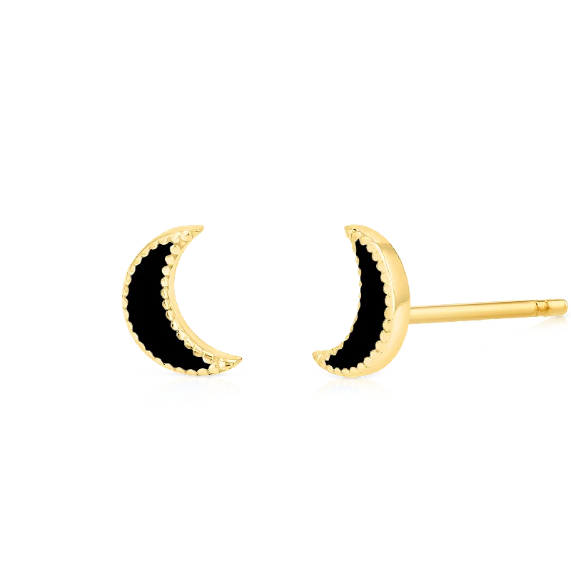 Unlock Unbeatable Jewelry Deals Before They’Re Gone Enamel Moon Earrings