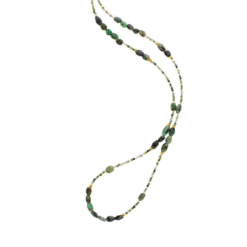 Unmissable Jewelry Clearance – Final Reductions Fields of Clover Stone Strand Necklace